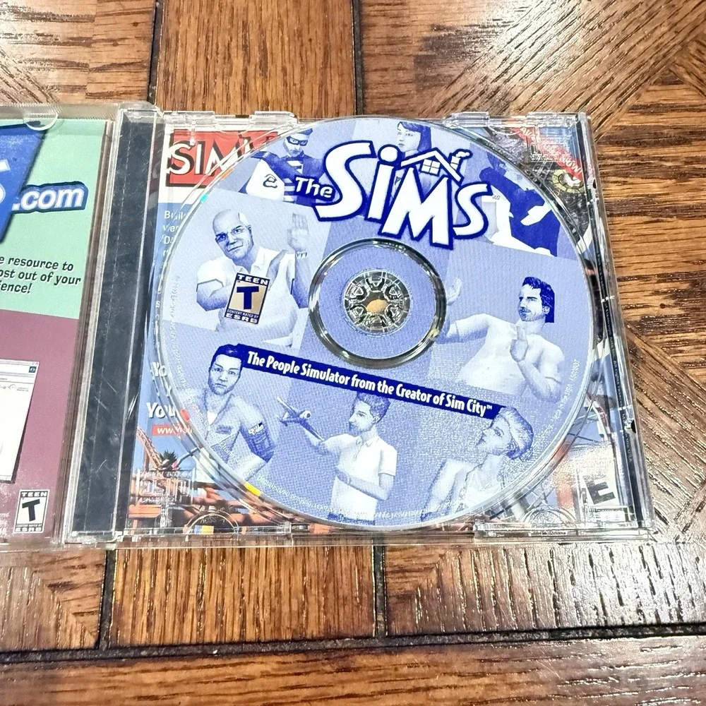 The Sims 1 Original PC Game 2002 EA Maxis Video Game Y2K Retro Retro Jewel Case